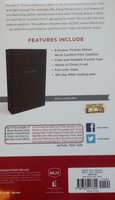 NKJV Thinline Reference Black Leatherflex Bible 1782-4