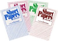 Short Papers on Scripture Subjects, 4 vol. set