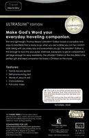 KJV Ultraslim Edition, Brown Leathersoft