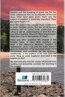 Baptism: What is it. and does it Save?