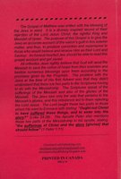 The Gospel of Matthew